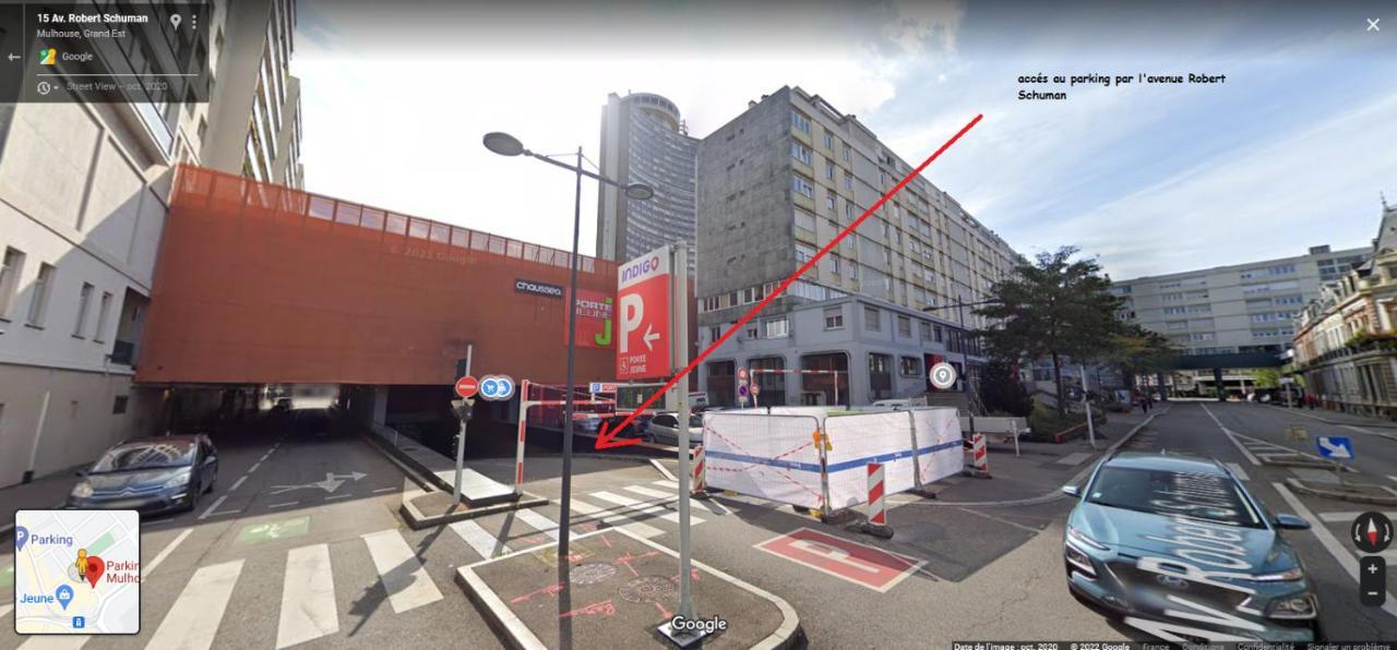 Tour De L'Europe, En Plein Centre Avec Parking. Apartment Mulhouse Bagian luar foto